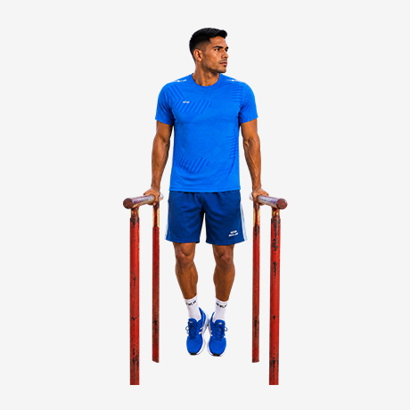 Polo Gym Edwin Azul Ori